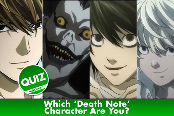 Qual personagem de Death Note você seria?