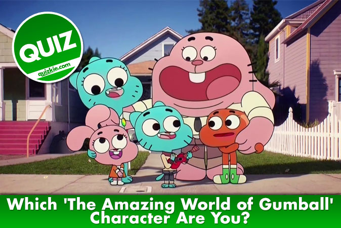Você conhece os personagens do incrível mundo de Gumball?