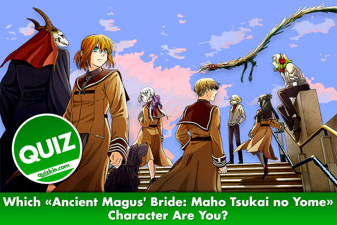 Os principais personagens de The Ancient Magus' Bride
