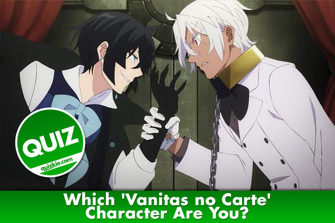 Welcome to Quiz: Which 'Vanitas no Carte' Character Are You