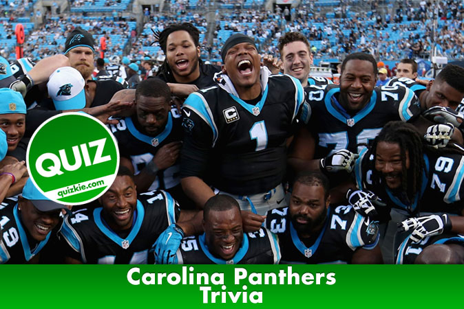 Welcome to Carolina Panthers Trivia quiz