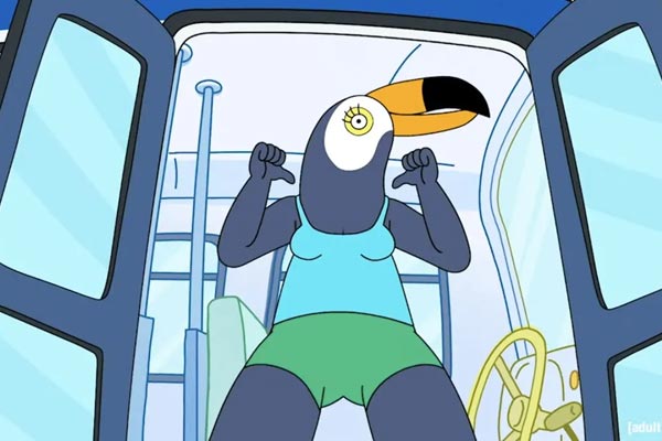 Tuca in Tuca & Bertie