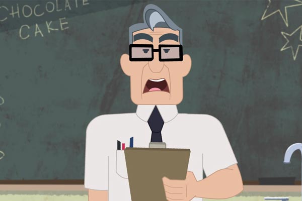 Mr. Chapin in DC Super Hero Girls