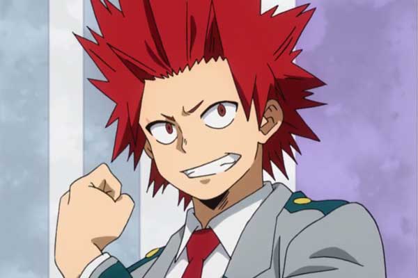 Eijirou Kirishima em My Hero Academia