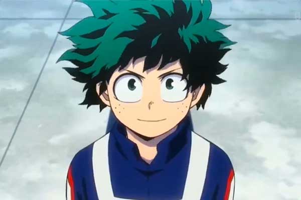 Izuku Midoriya em My Hero Academia