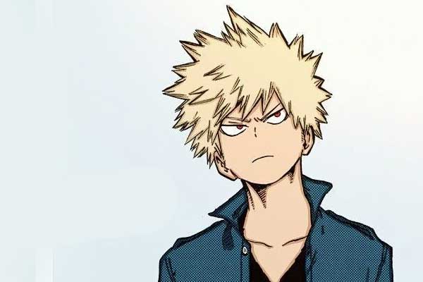 Katsuki Bakugou em My Hero Academia