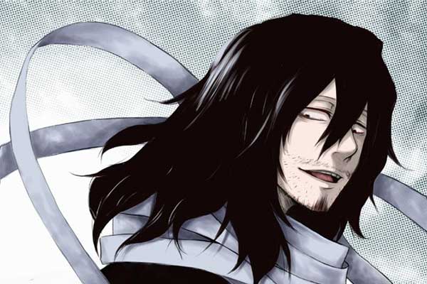 Shouta Aizawa em My Hero Academia