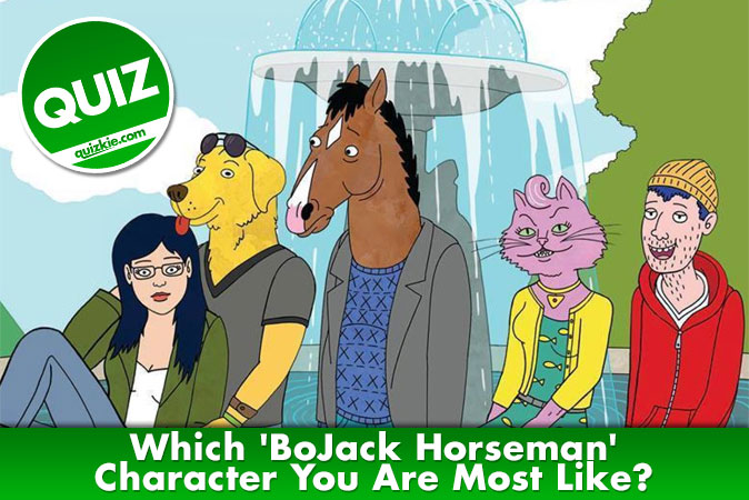 Bienvenue au quizz: Quel personnage de BoJack Horseman êtes-vous le plus similaire ?