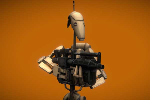 Battle Droid in Star Wars: The Clone Wars