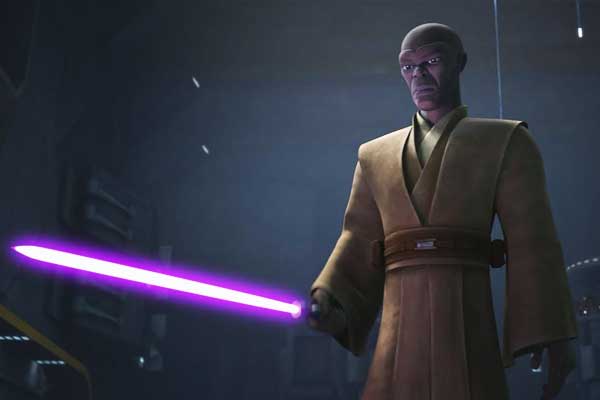 Mace Windu in Star Wars: The Clone Wars