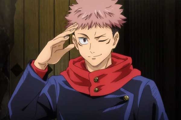 Yuji Itadori in Jujutsu Kaisen