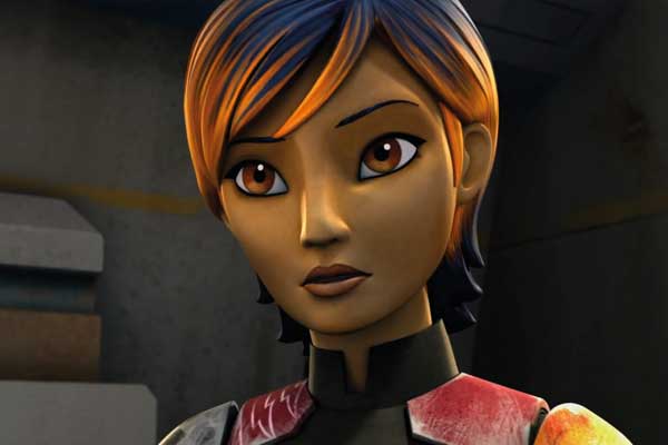 Sabine Wren in Star Wars: Rebels