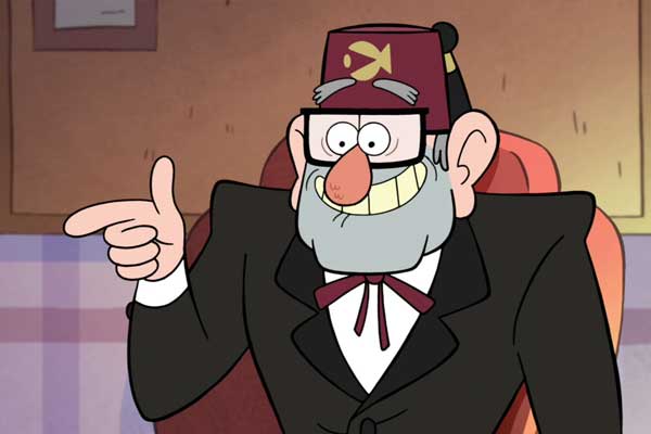 Grunkle Stan in Gravity Falls