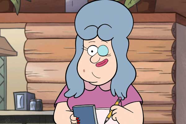 Lazy Susan in Gravity Falls