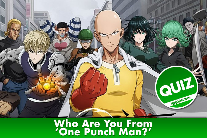 Welcome to Quiz: Who Are You From 'One Punch Man'