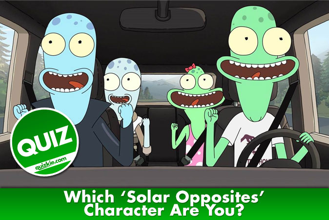 Bem-vindo ao questionário: Qual personagem de Solar Opposites você é?