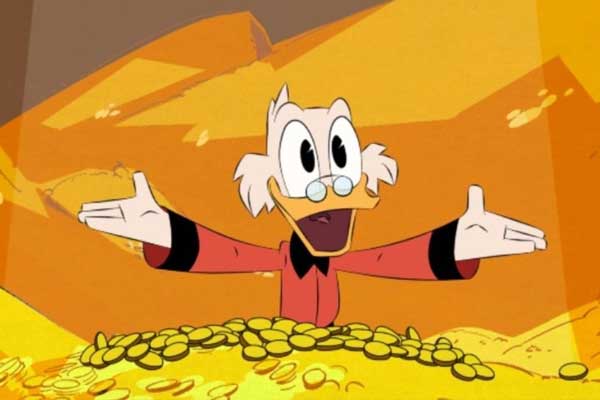 Scrooge McDuck in DuckTales