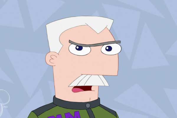 Major Francis Monogram in Phineas and Ferb