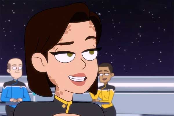 Ensign Barnes in Star Trek: Lower Decks