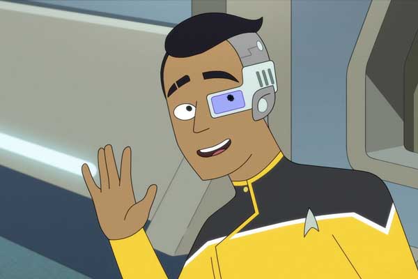 Ensign Samanthan Rutherford in Star Trek: Lower Decks