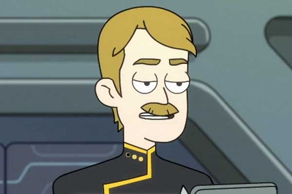 Lieutenant Commander Andy Billups in Star Trek: Lower Decks