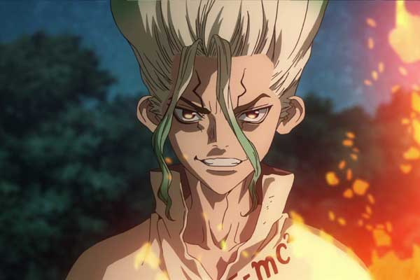 Senku Ishigami em Dr. Stone
