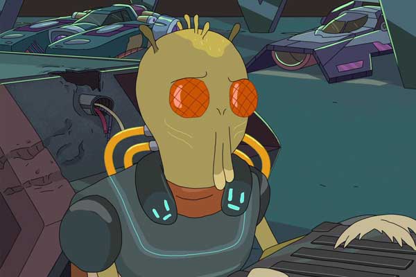 Krombopulos Michael in Rick and Morty