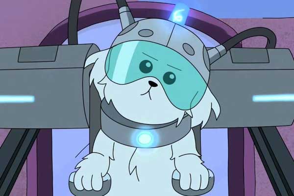 Snowball in Rick and Morty