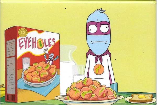 The Eyehole Man in Rick and Morty