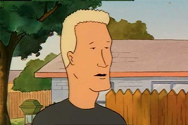 Boomhauer in King of the Hill