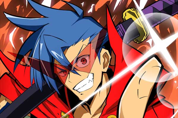 Kamina in Gurren Lagann