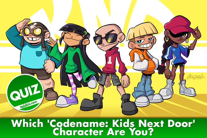 Bienvenue au quizz: Quel personnage de Codename: Kids Next Door es-tu ?