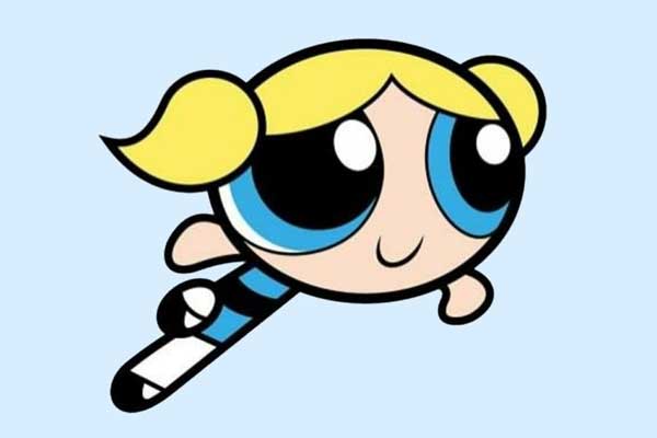 Bubbles em The Powerpuff Girls