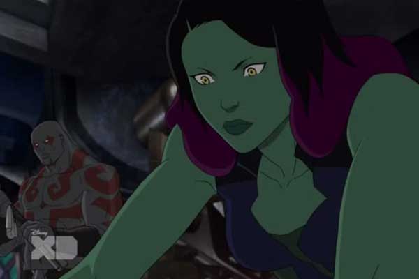 Gamora aus Guardians of the Galaxy