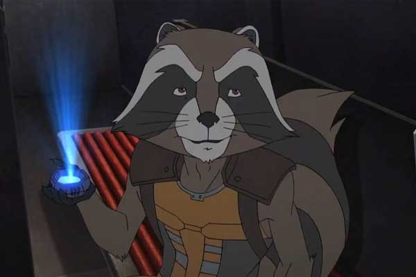 Rocket Raccoon aus Guardians of the Galaxy