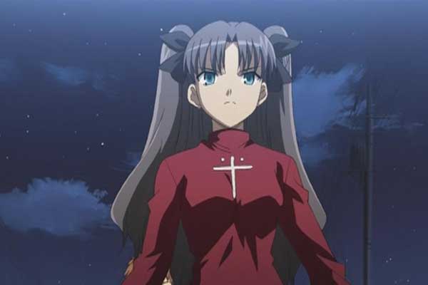 Rin Tohsaka in Fate/Stay Night