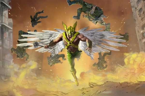 Hawkman in The Justice Society Of America