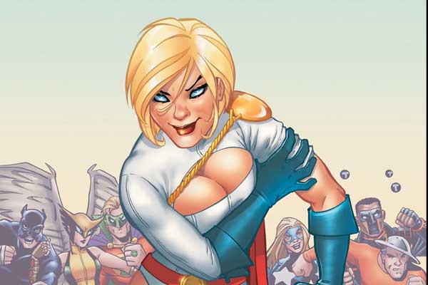 Power Girl in The Justice Society Of America