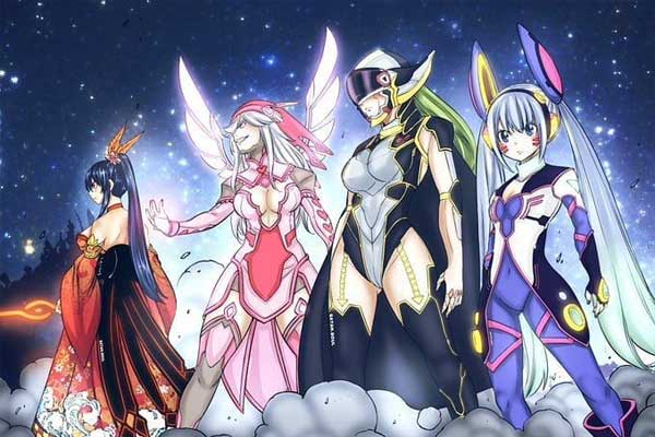 Four Shining Stars in Edens Zero