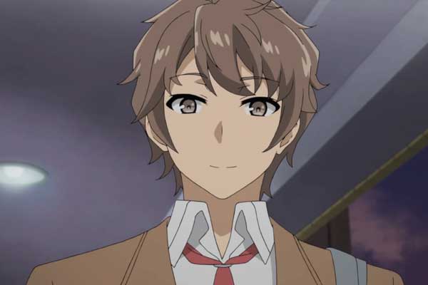 Sakuta Azusagawa in Rascal Does Not Dream of Bunny Girl Senpai