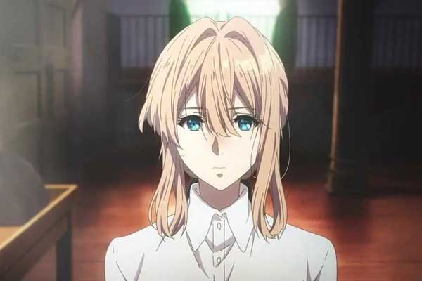 Violet Evergarden em Violet Evergarden