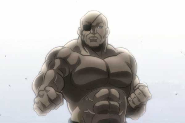 Doppo Orochi em Baki the Grappler