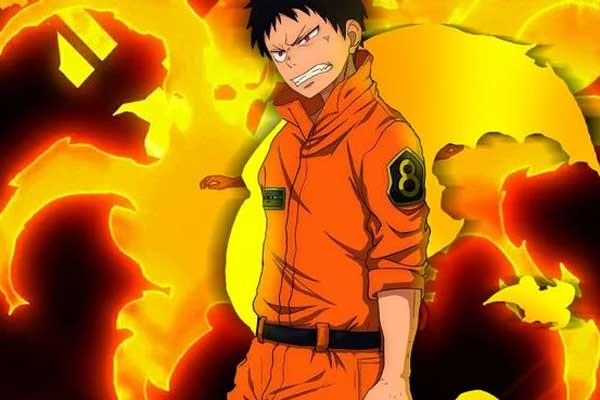 Shinra Kusakabe em Fire Force