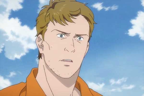 Max Lobo em Banana Fish