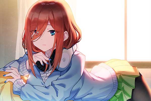 Miku Nakano aus The Quintessential Quintuplets