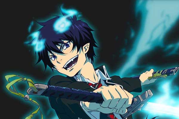 Rin Okumura em Blue Exorcist