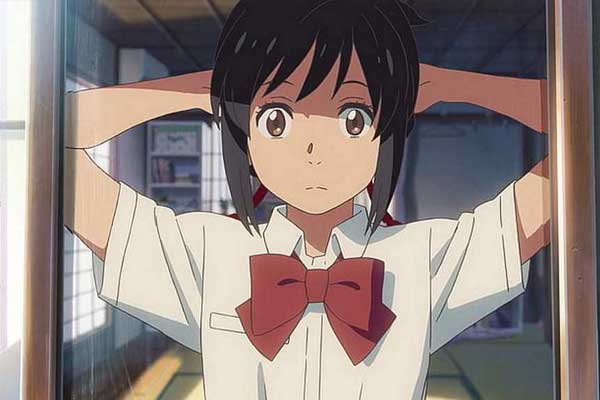 Mitsuha Miyamizu em Your Name: Kimi No Na Wa