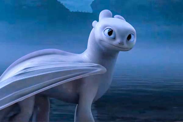 The Light Fury dans How to Train Your Dragon