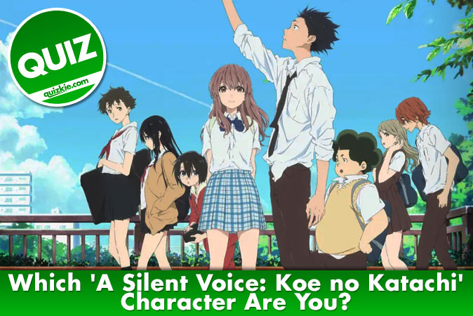 Bem-vindo ao questionário: Qual personagem de A Silent Voice: Koe no Katachi você é?