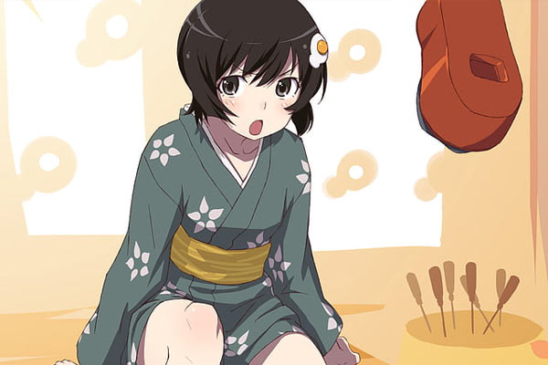 Tsukihi Araragi aus Bakemonogatari